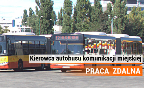 Kierowca autobusu komunikacji miejskiej – praca zdalna. Czy Polska jest gotowa na innowacje? - Czytaj artykuł na blogu informatycznym Sergiusza Diundyka.