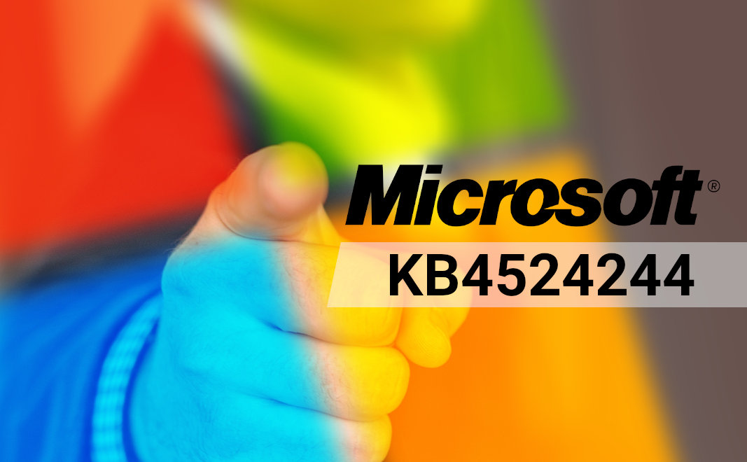 Microsoft radzi odinstalować aktualizację Windows KB4524244